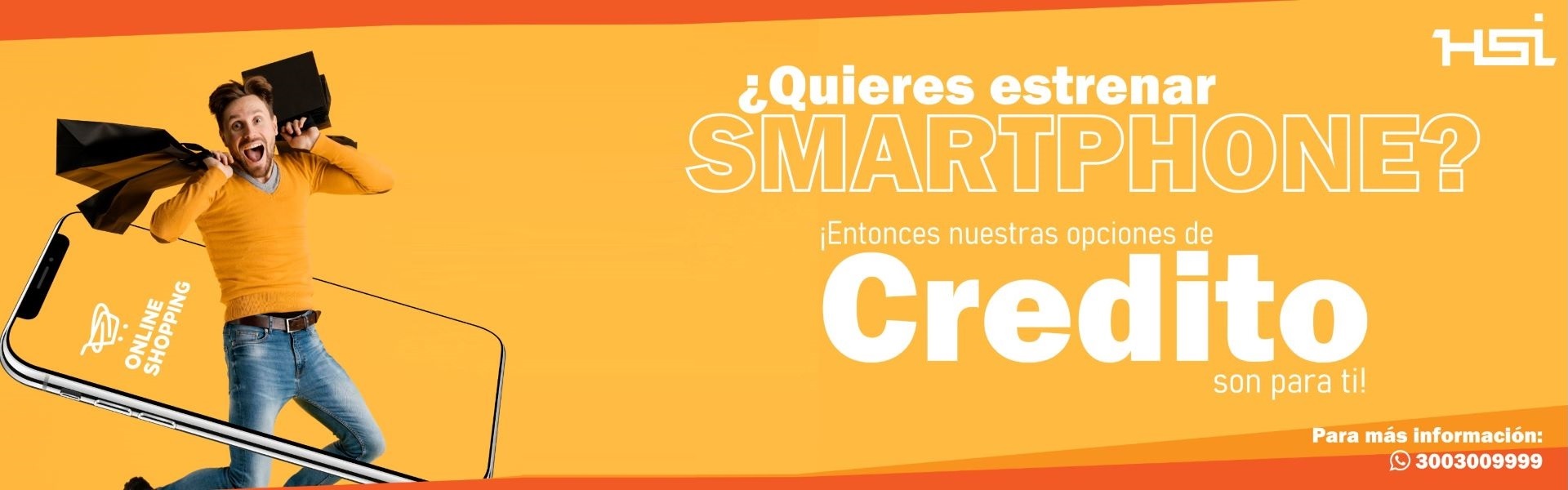 Celulares a crédito - banner 1